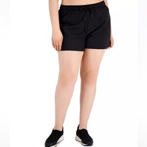 IDEOLOGY Plus Size Running Shorts/ Athletic Shorts | Color: Black | NEW/NWT!👟